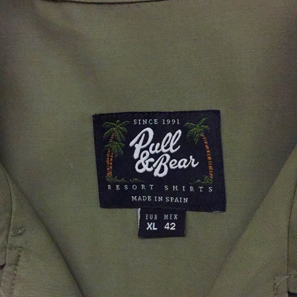 Pull&Bear Short Sleeve Resort Shirt - Picture 2 of 7